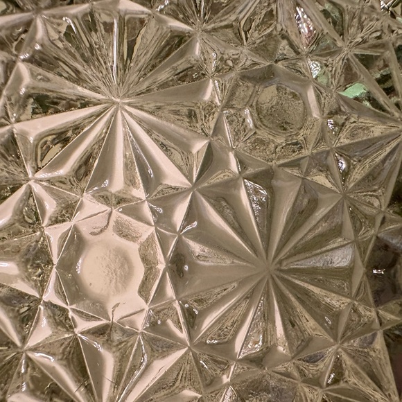 Elegant Green Patterned Glass Jar with Lid - Picture 9 of 9